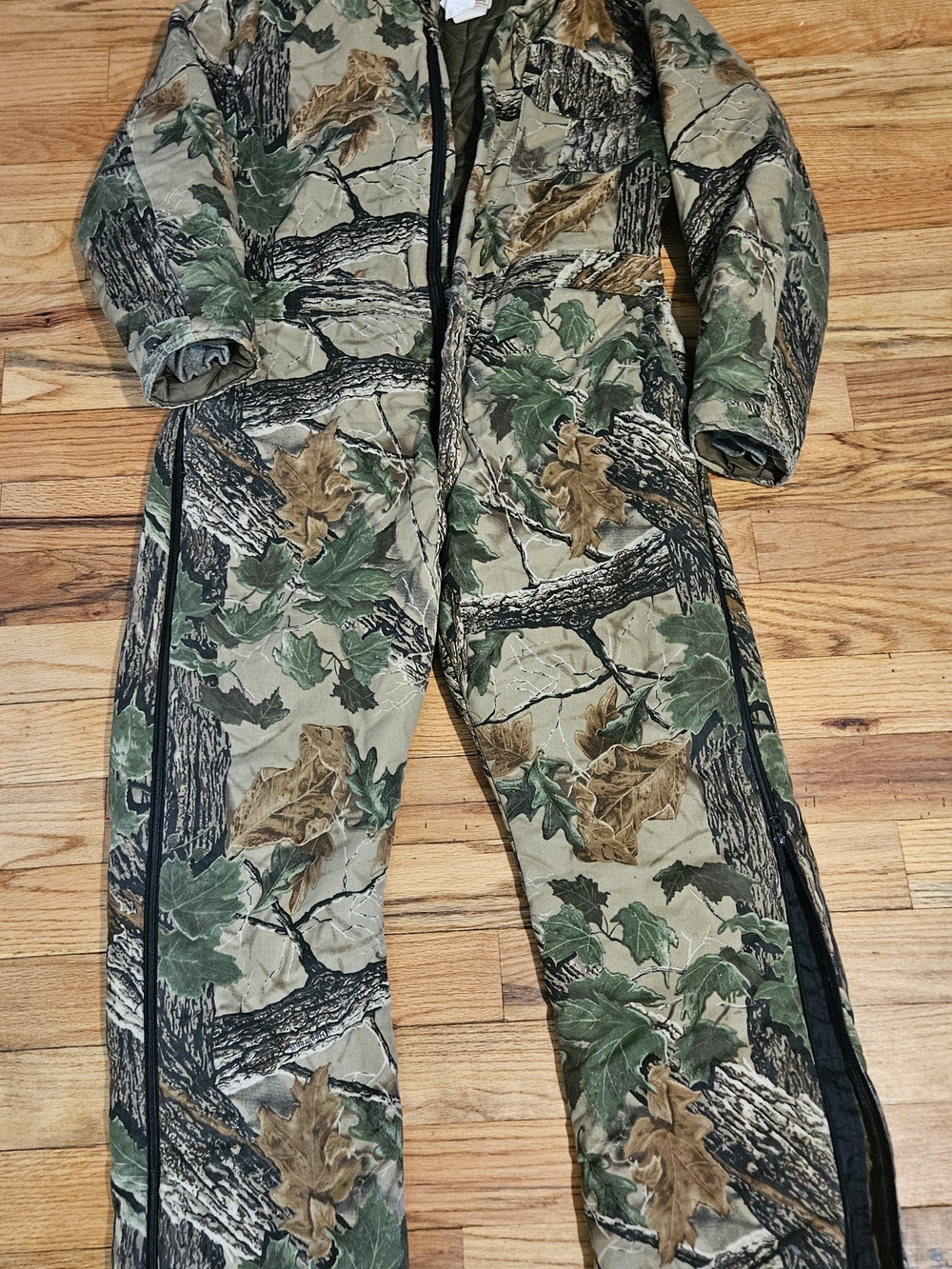 RedHead Realtree Camo Insulated Hunting Coveralls Mens Large Regular Full Zip